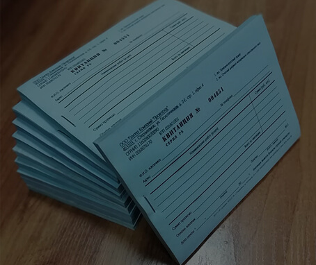 Печать квитанций в Можайске