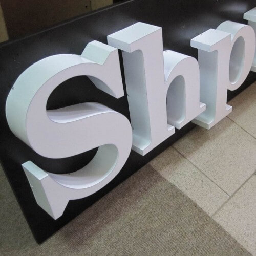 Изготовление объемных букв в Можайске
